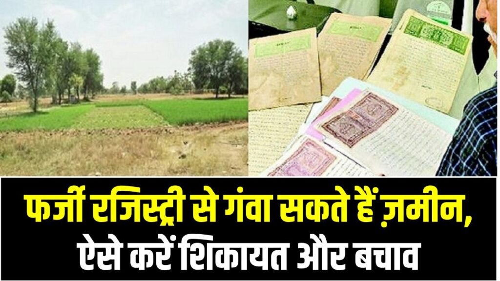 Fake Property Registry Scam in India
