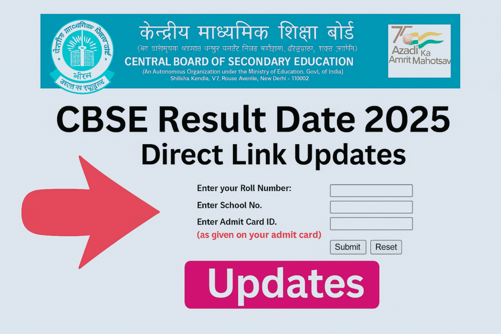CBSE 10th, 12th Result 2025